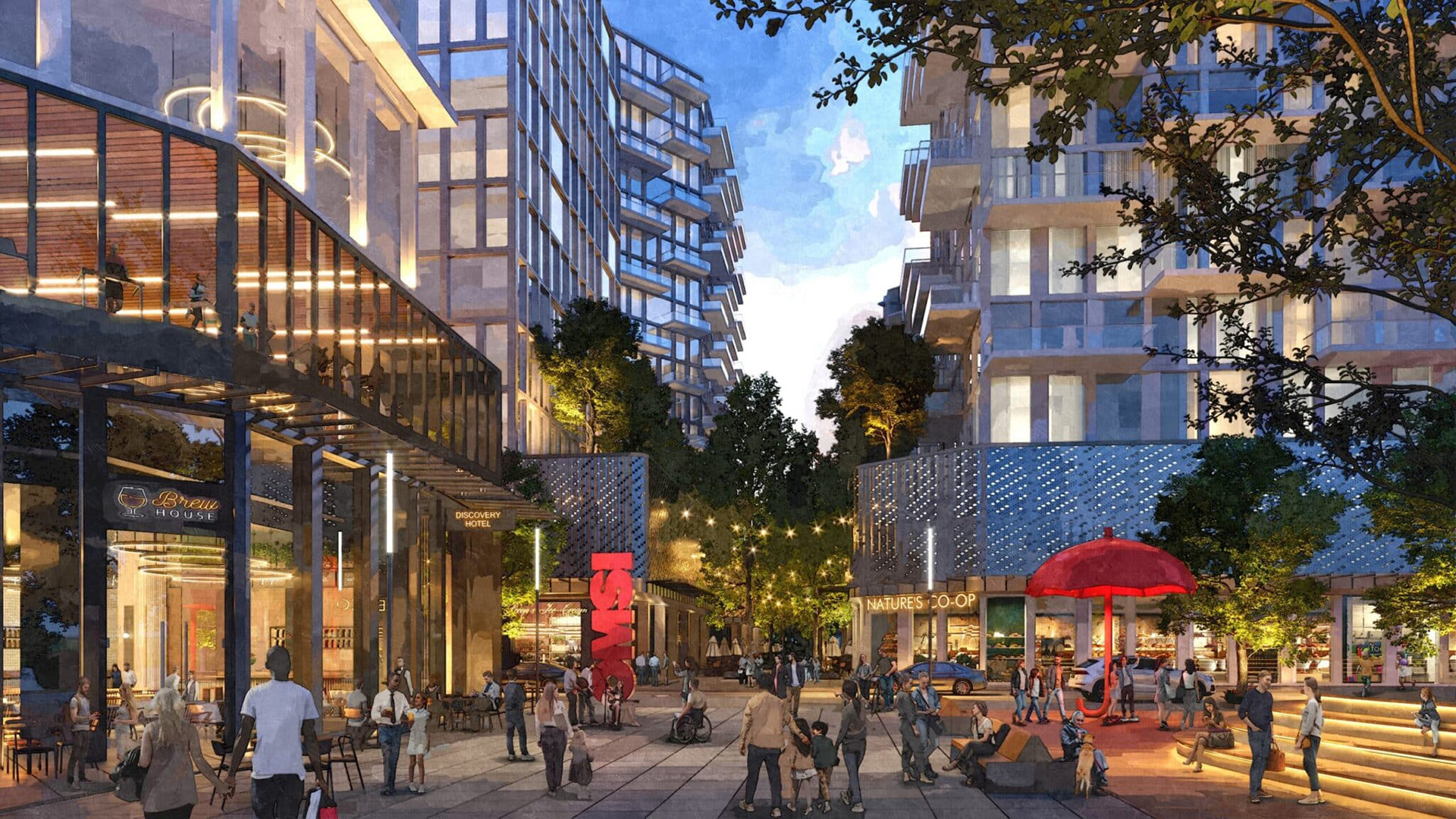 OMSI District rendering