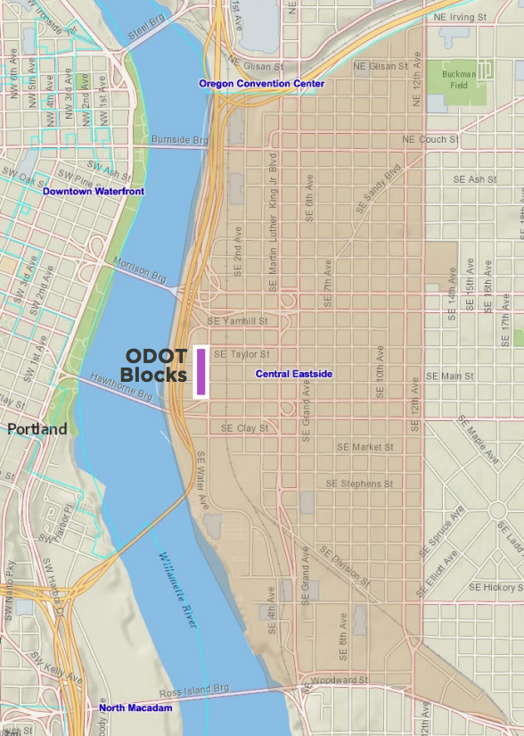 ODOT Blocks map