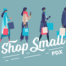 Shop Small PDX - people shopping