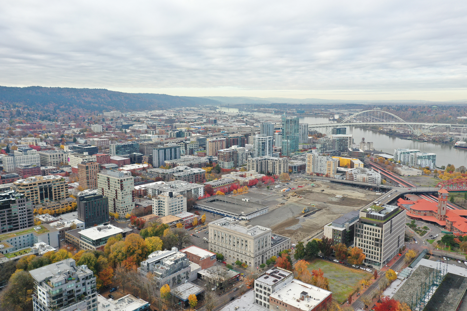 Broadway Corridor skyline